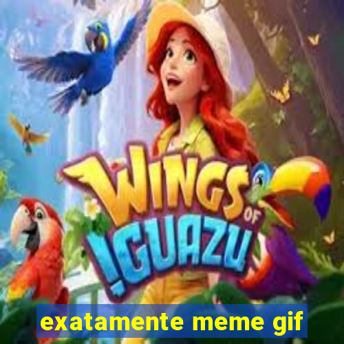 exatamente meme gif